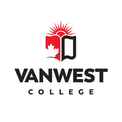 VanWest College — English 로고